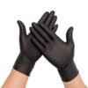 GUANTE NEGRO Guantes de nitrilo HOSP