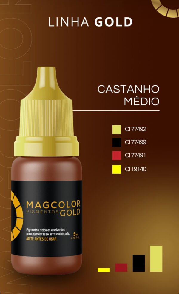 Pigmentos Gold Mag Color 10ml