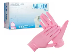 Guantes de látex Ambiderm Plus