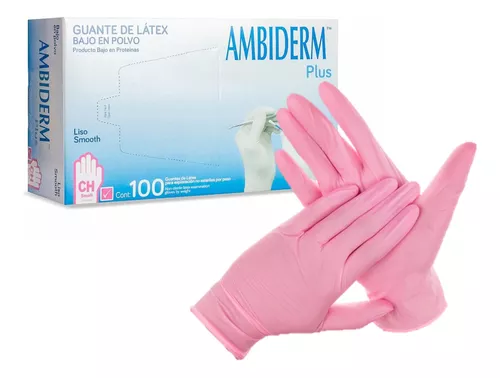 Guantes de látex Ambiderm Plus