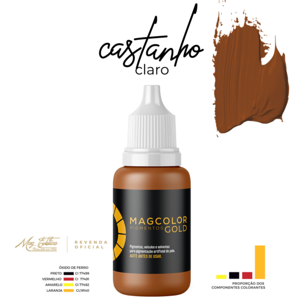 Pigmentos Gold Mag Color 10ml