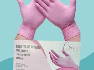 clarex rosados guantes Guantes de nitrilo Clarex