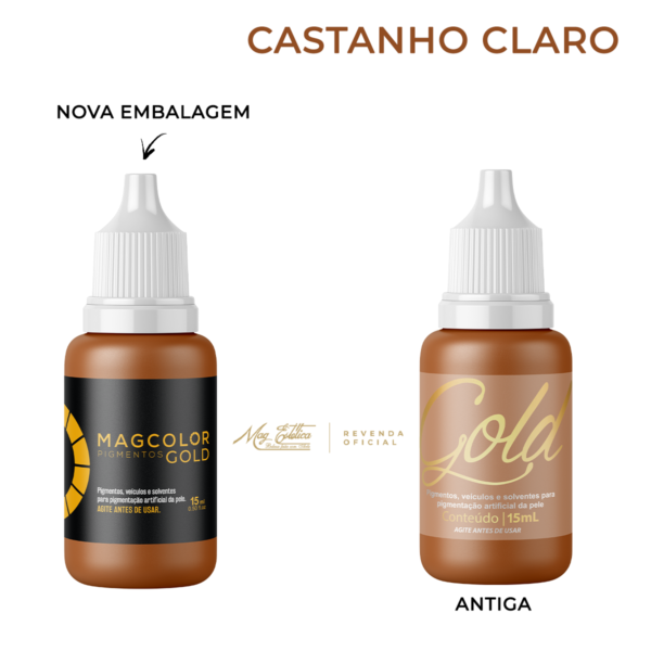 Pigmentos Gold Mag Color 10ml