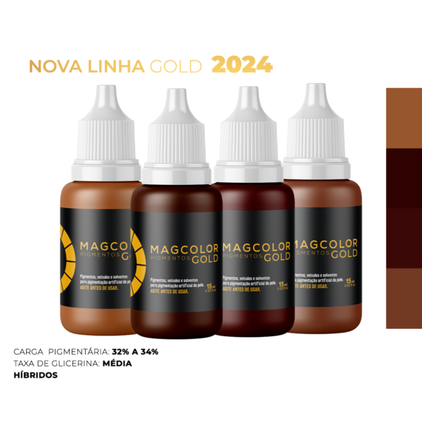 Pigmentos Gold Mag Color 10ml