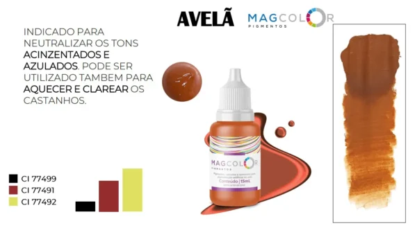 Pigmento Avela Mag Color 15ml