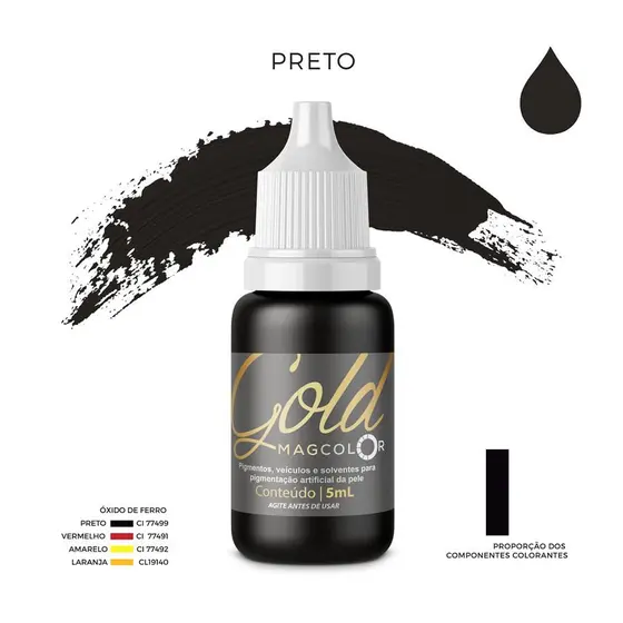 Pigmentos Gold Mag Color 10ml