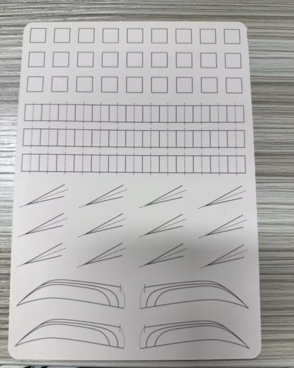 Látex blanco 2.0mm SUMICRO para práctica powder brows