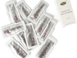 cajita paso 1 y 2 Sachets StarsColor para lifting de pestañas (5 pares) paso 1 y 2