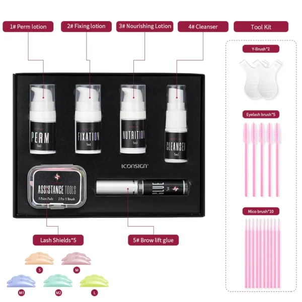 Kit lifting de pestañas Iconsing