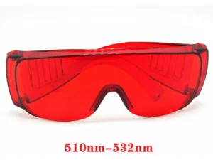 lentes rojos Gafas de protección para operador láser