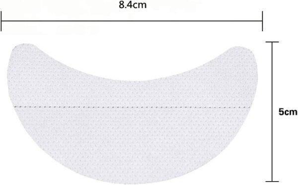 Parche de tela no tejido para párpados. Paquete 6 pares