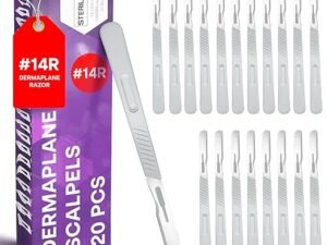 scalpelo caja Bisturíes de dermaplaning desechables 14R - Paquete de 20