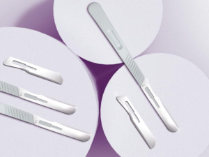 scalpelo desechable Bisturí de dermaplaning desechable 14R - Unidad