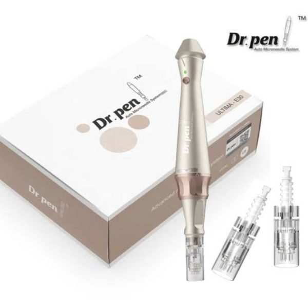 Dr. Pen E30 Inalámbrico para Microneedling – Color Champaña