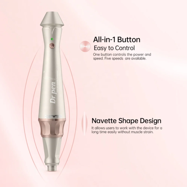 Dr. Pen E30 Inalámbrico para Microneedling – Color Champaña