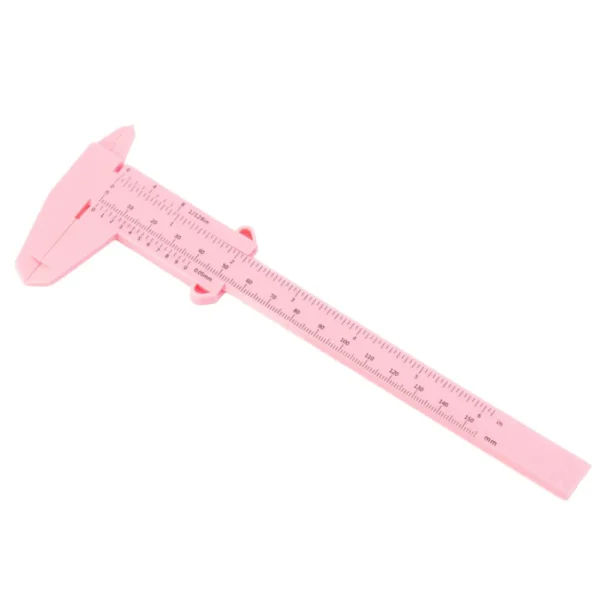 Vernier plástico para diseño de cejas