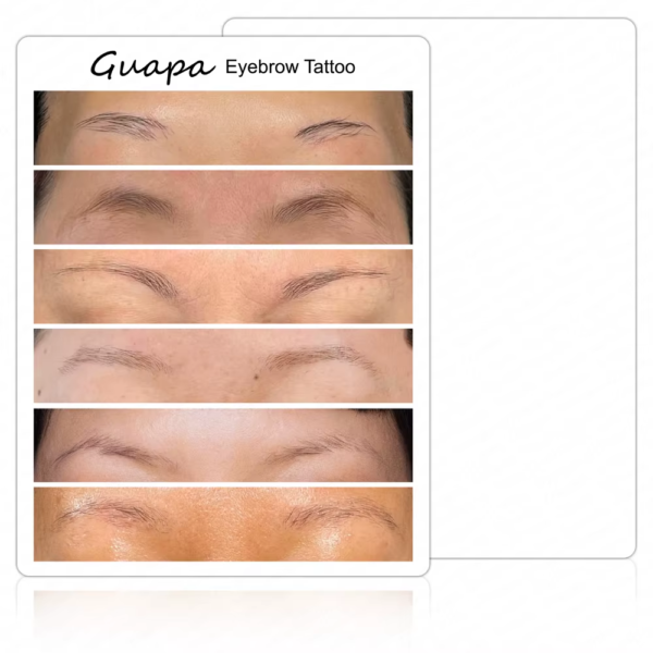 Látex de Práctica con Cejas Realistas Látex de Práctica con Cejas Realistas para Micropigmentación