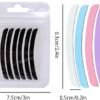 RAINBOW Tira de silicona reutilizables para levantamiento de pestañas 3 pares