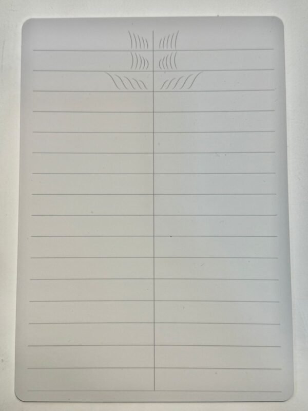 Látex blanco 2.00mm SUMICRO práctica microblading / hairstroke