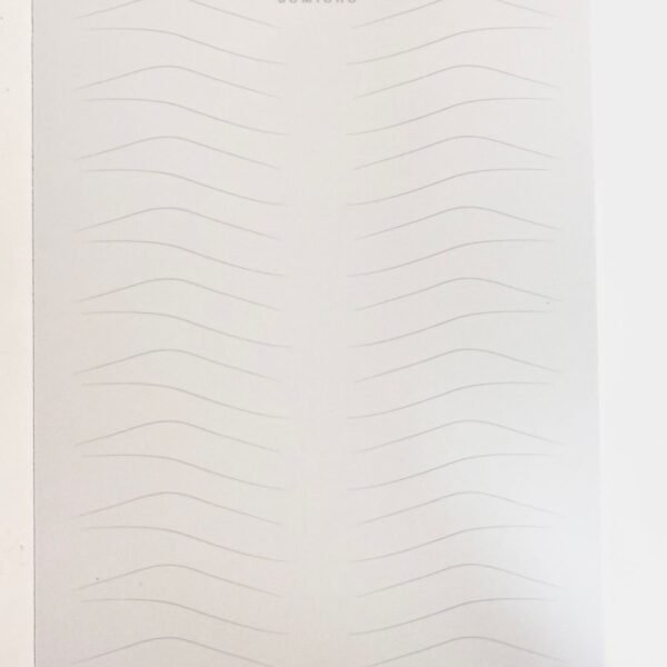 Látex blanco 2.00mm SUMICRO práctica microblading / hairstroke