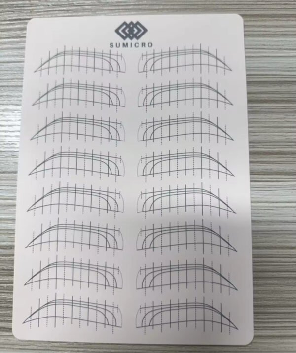 Látex blanco 2.0mm SUMICRO para práctica powder brows