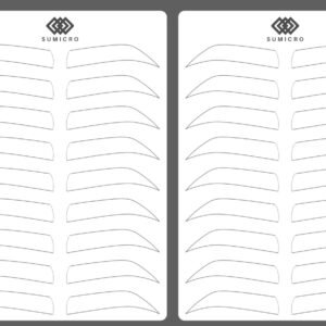 IMG_2702 Látex blanco 2.0mm SUMICRO diseño de cejas ambas caras