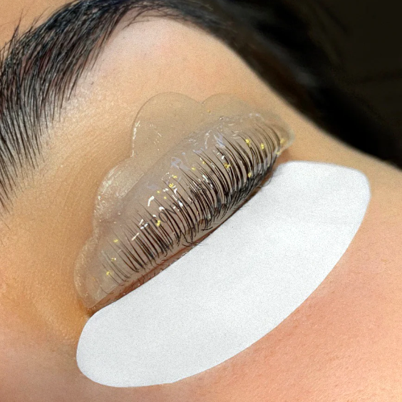 Gel postratamiento 24K Gold para lifting de pestañas y laminado de cejas