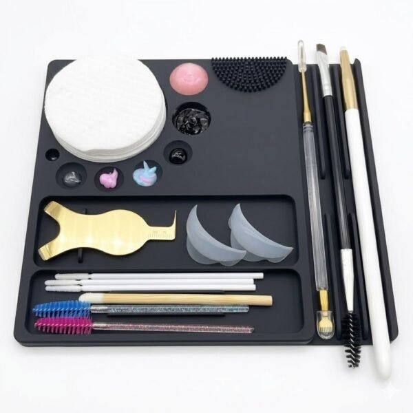 Paleta de laminación de pestañas y cejas de gran tamaño