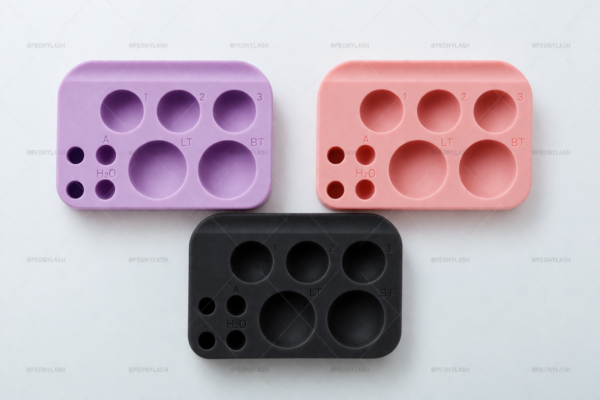 Paleta de silicona suave para laminación de cejas, herramienta para levantar y teñir pestañas