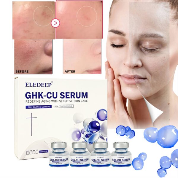 GHK SERUM GHK-CU PEPTIDES SERUM AMPOLLAS 4X5ML