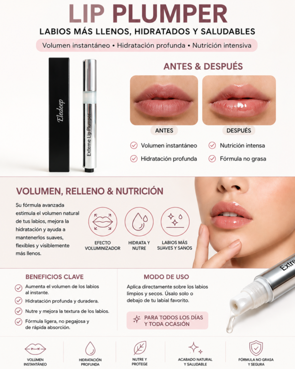 lip plumper Lip Plumper voluminizador de labios
