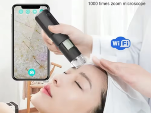 MICROSCOPIO digital portatil WiFi HD 50X–1000X