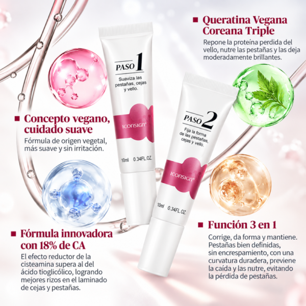 IK22007 Camellia Lift Kit ICONSIGN 10 ml – Paso 1 y Paso 2 formula Camellia Lift Kit ICONSIGN 10 ml – Paso 1 y Paso 2