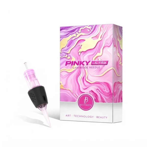 Cartuchos Biomaser Pinky Ultra para Micropigmentación – Caja de 10
