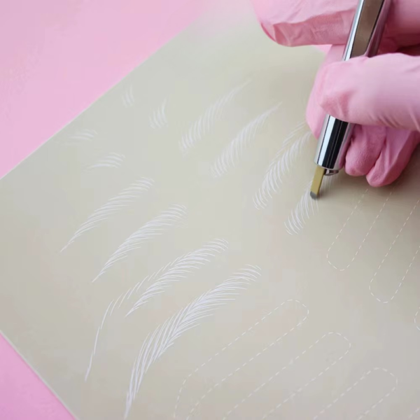 Látex de Práctica para Microblading Doble Cara uso Látex de Práctica para Microblading Doble Cara