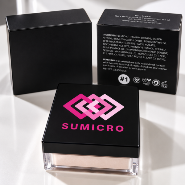 Polvo traslúcido blanco caja Polvo Traslúcido Blanco para Sellar Diseño de Cejas y Labios 15 g