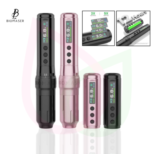 U1 Pro Biomaser caracteristicas Biomaser Plenilune U1 Pro – Máquina Inalámbrica para Micropigmentación