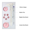 kit diseño areola contenido Kit de Medición y Diseño de Areola para Micropigmentación 3D